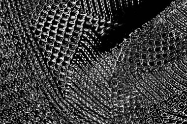 Soyut grunge arkaplanı. Monokrom dokusu. Siyah ve beyaz desenli arkaplan