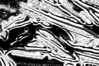 Soyut grunge arkaplanı. Monokrom dokusu. Siyah ve beyaz desenli arkaplan