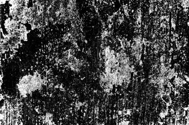 Soyut grunge arkaplanı. Monokrom dokusu. Siyah ve beyaz desenli arkaplan