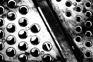 Soyut grunge arkaplanı. Monokrom dokusu. Siyah ve beyaz desenli arkaplan