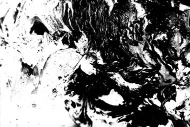 Soyut grunge arkaplanı. Monokrom dokusu. Siyah ve beyaz desenli arkaplan