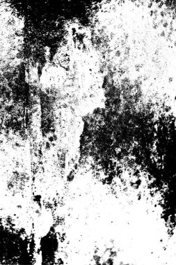 Soyut grunge arkaplanı. Monokrom dokusu. Siyah ve beyaz desenli arkaplan