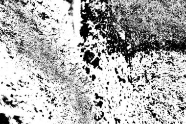 Soyut grunge arkaplanı. Monokrom dokusu. Siyah ve beyaz desenli arkaplan