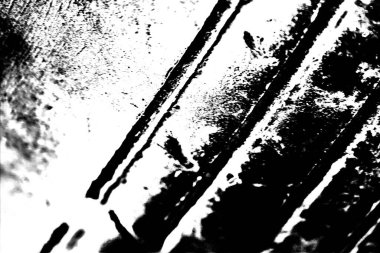 Soyut grunge arkaplanı. Monokrom dokusu. Siyah ve beyaz desenli arkaplan