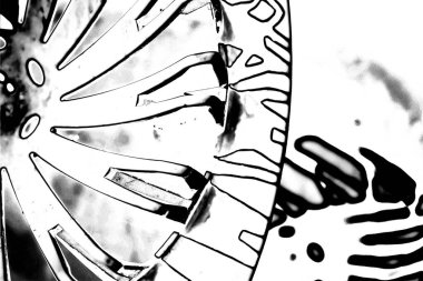 Soyut arkaplan, siyah beyaz tonlar, kopyalama alanı