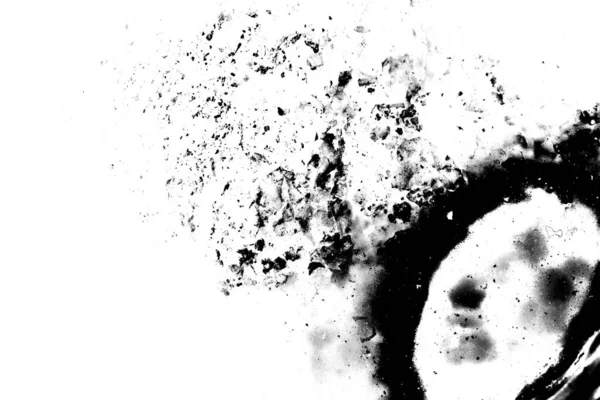 Fondo Grunge Abstracto Textura Monocromática Fondo Blanco Negro — Foto de Stock