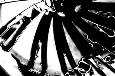 Siyah ve beyaz arkaplanlı tek renkli doku.