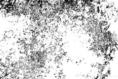 Soyut grunge arkaplanı. Monokrom dokusu. Siyah ve beyaz desenli arkaplan