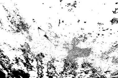 Soyut grunge arkaplanı. Monokrom dokusu. Siyah ve beyaz desenli arkaplan