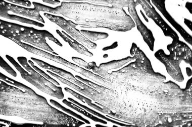 Soyut grunge arkaplanı. Monokrom dokusu. Siyah ve beyaz desenli arkaplan