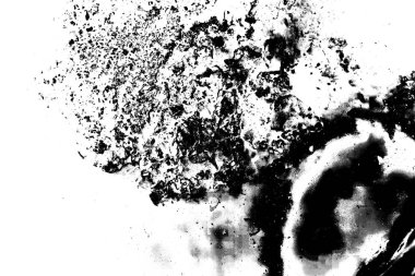 Soyut grunge arkaplanı. Monokrom dokusu. Siyah ve beyaz desenli arkaplan