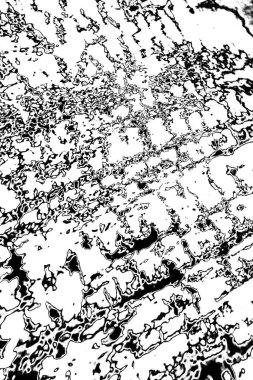 Soyut grunge arkaplanı. Monokrom dokusu. Siyah ve beyaz desenli arkaplan