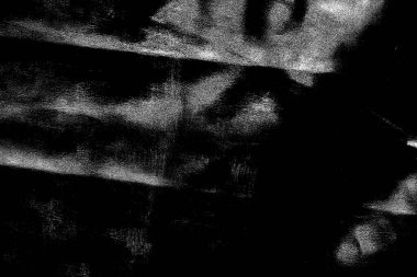 Soyut grunge arkaplanı. Monokrom dokusu. Siyah ve beyaz desenli arkaplan