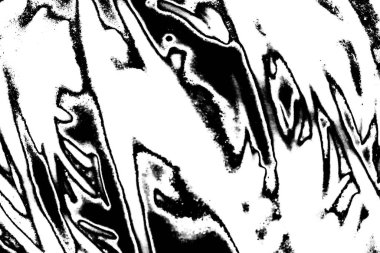 Soyut grunge arkaplanı. Monokrom dokusu. Siyah ve beyaz desenli arkaplan