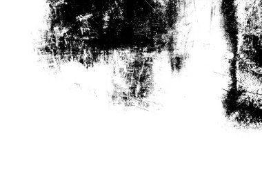 Soyut grunge arkaplanı. Monokrom dokusu. Siyah ve beyaz desenli arkaplan