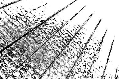 Soyut grunge arkaplanı. Monokrom dokusu. Siyah ve beyaz desenli arkaplan