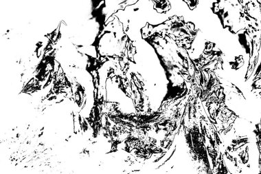 Soyut grunge arkaplanı. Monokrom dokusu. Siyah ve beyaz desenli arkaplan