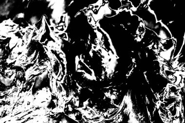 Siyah ve beyaz arkaplanlı tek renkli doku.