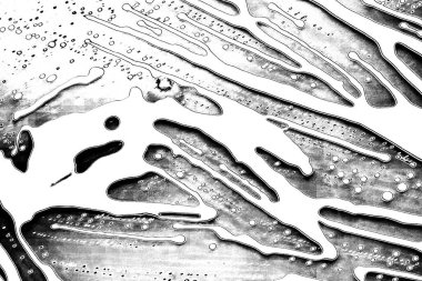 Soyut grunge arkaplanı. Monokrom dokusu. Siyah ve beyaz desenli arkaplan