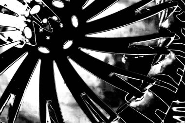 Soyut grunge arkaplanı. Monokrom dokusu. Siyah beyaz arkaplan