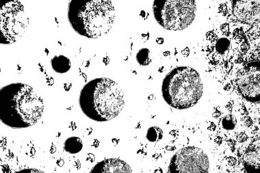 Soyut grunge arkaplanı. Monokrom dokusu. Siyah ve beyaz desenli arkaplan