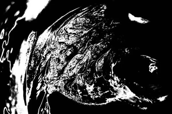 Fondo Grunge Abstracto Textura Monocromática Fondo Blanco Negro —  Fotos de Stock