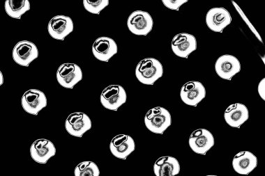 Soyut grunge arkaplanı. Monokrom dokusu. Siyah beyaz arkaplan