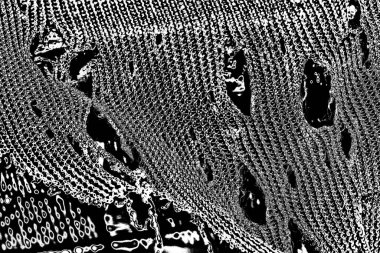 Soyut grunge arkaplanı. Monokrom dokusu. Resim siyah ve beyaz tonları içerir.