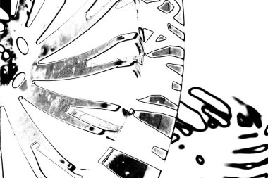 Soyut siyah-beyaz grunge arka planı. monokrom dokusu. 