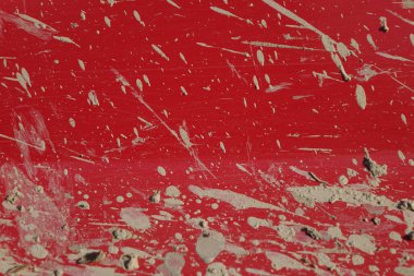 Çizik ve çatlaklarla metal doku