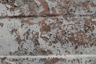 Çizik ve çatlaklarla metal doku