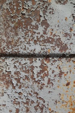 Çizik ve çatlaklarla metal doku