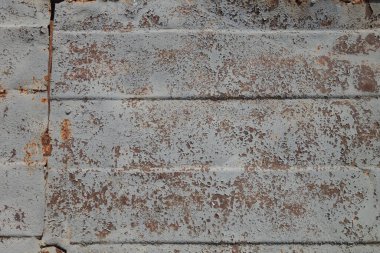 Çizik ve çatlaklarla metal doku