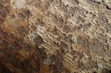 Çizik ve çatlaklarla metal doku