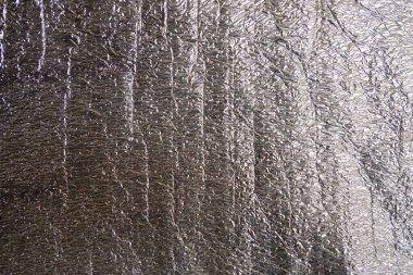 Kırışık plastik polietilen film dokusu