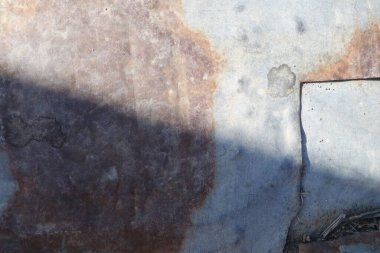 Çizik ve çatlaklarla metal doku