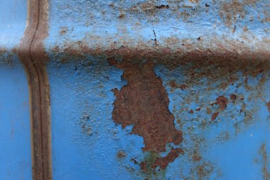 Çizik ve çatlaklarla metal doku