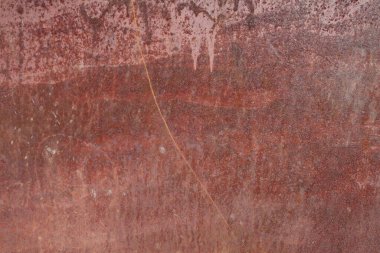 Çizik ve çatlaklarla metal doku