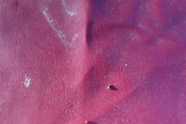 Katlanmış plastik kırmızı soyut doku