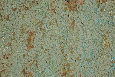 Çizik ve çatlaklarla metal doku