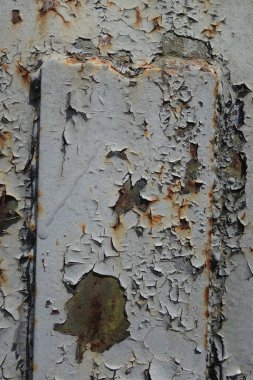 Çizik ve çatlaklarla metal doku