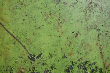 Çizik ve çatlaklarla metal doku