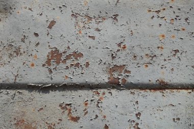 Çizik ve çatlaklarla metal doku