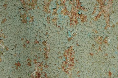 Çizik ve çatlaklarla metal doku