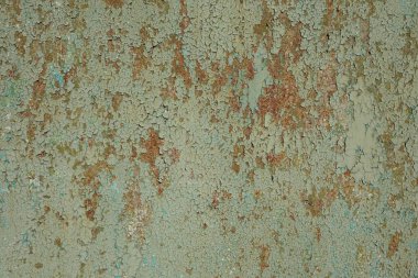 Çizik ve çatlaklarla metal doku