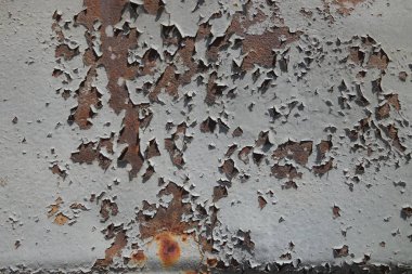 Çizik ve çatlaklarla metal doku