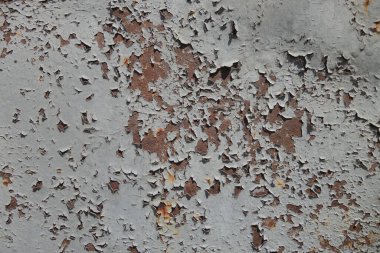 Çizik ve çatlaklarla metal doku