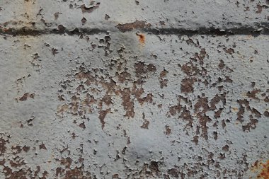 Çizik ve çatlaklarla metal doku