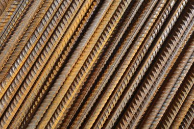 Çizik ve çatlaklarla metal doku