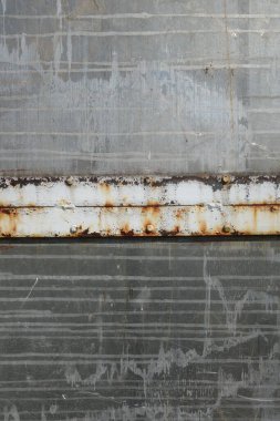 Çizik ve çatlaklarla metal doku